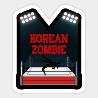 Korean zombie Sticker